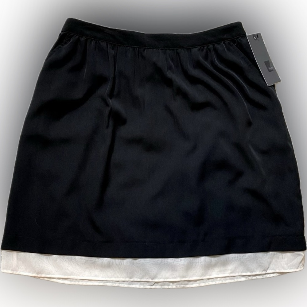 Mossimo Black & Cream Skirt